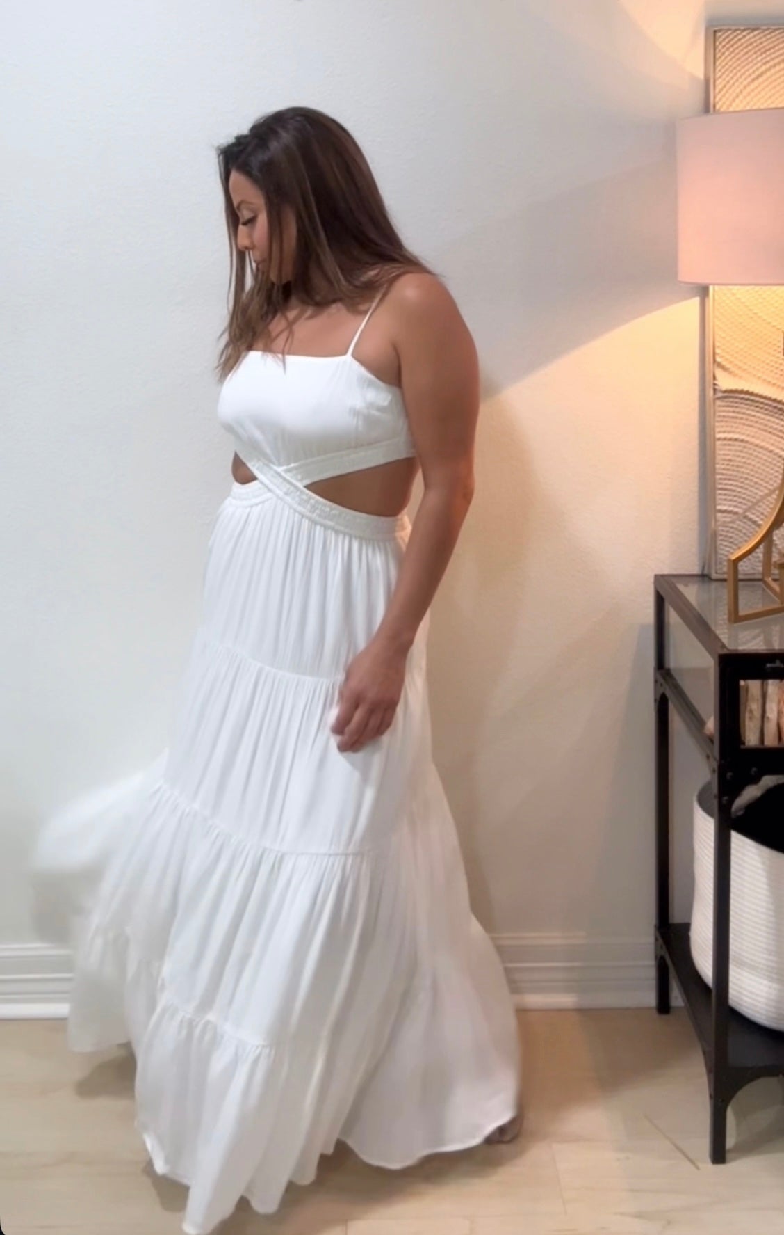 Dreamy cutout maxi