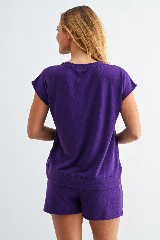French terry shorts set - PREORDER