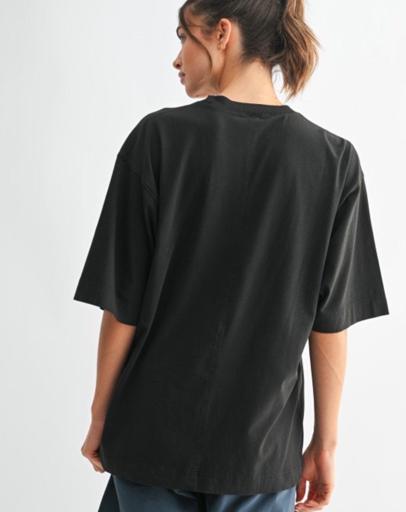 Cloudfade Pima cotton boxy tee