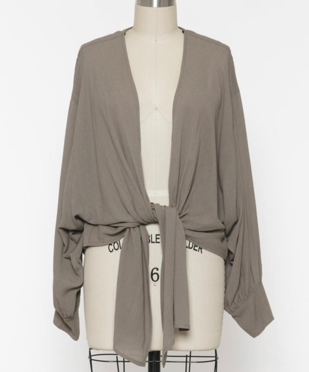 Open Front Cardigan